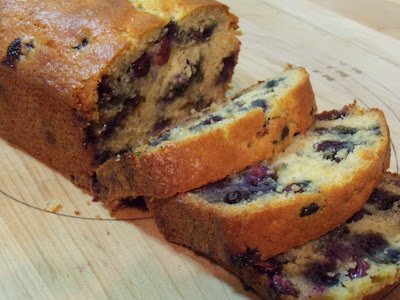 blueberry bread from wit wisdom and food