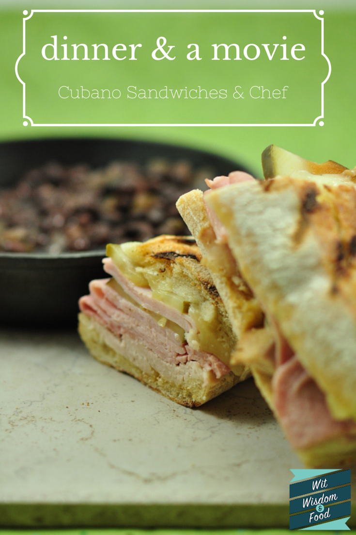 movie night: Chef with Cubano sandwiches