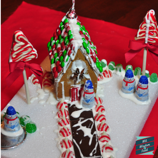gingerbread house recipe & template | wit wisdom & food