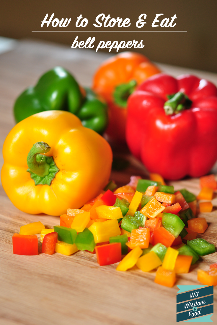 how to store bell peppers